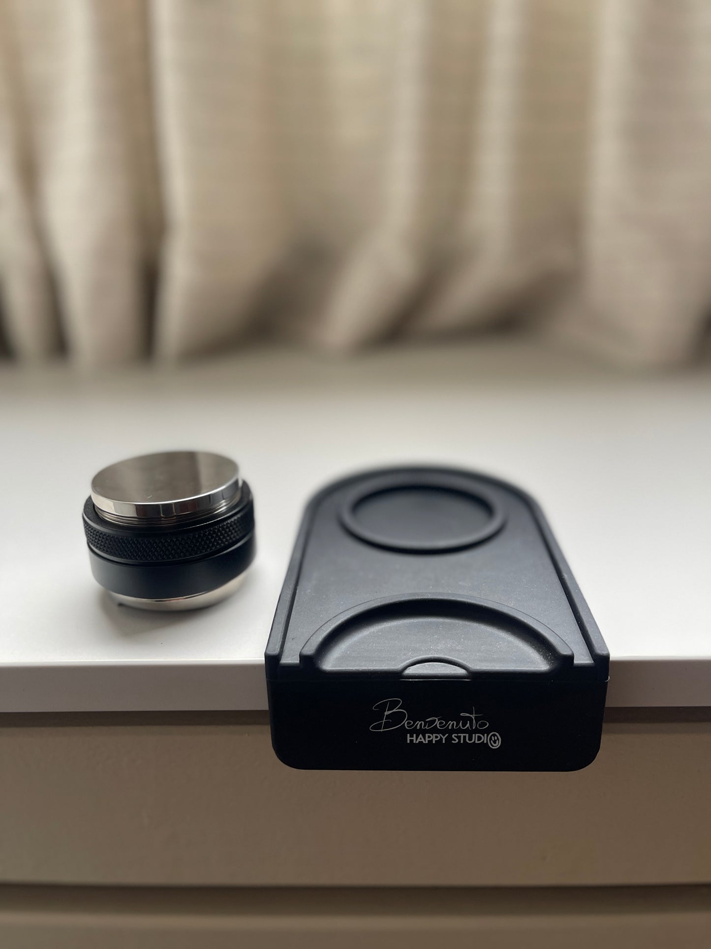 "Happy Studio" Tamping Mat schwarz Silikon