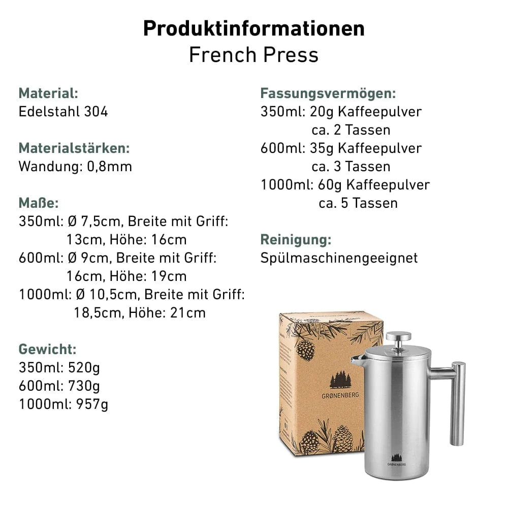 Grønenberg French Press