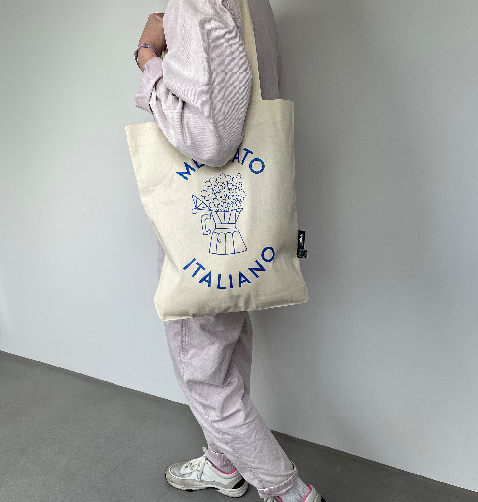 Benvenuto Happy Studio Mercato Italiano "Oeko Tex" Tasche