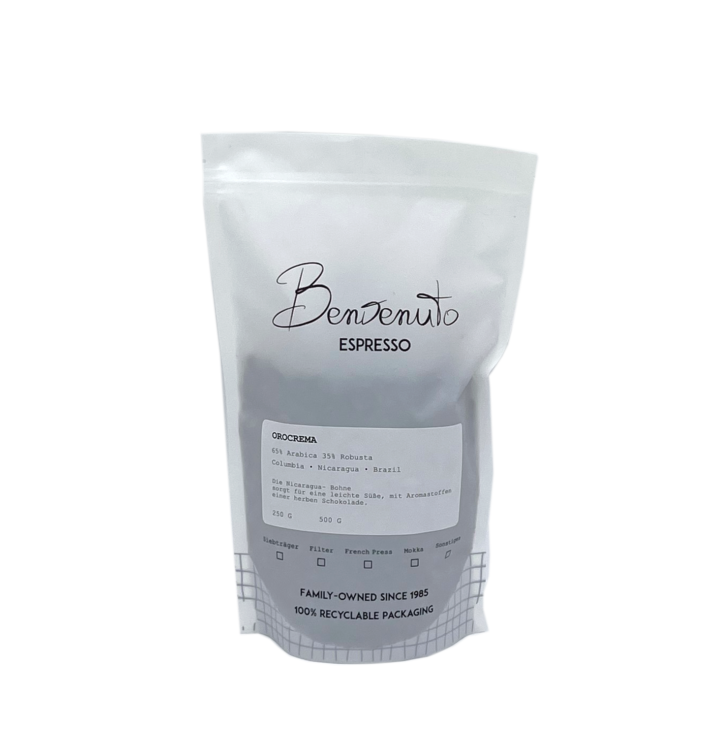 Benvenuto Orocrema 250g - 1000g