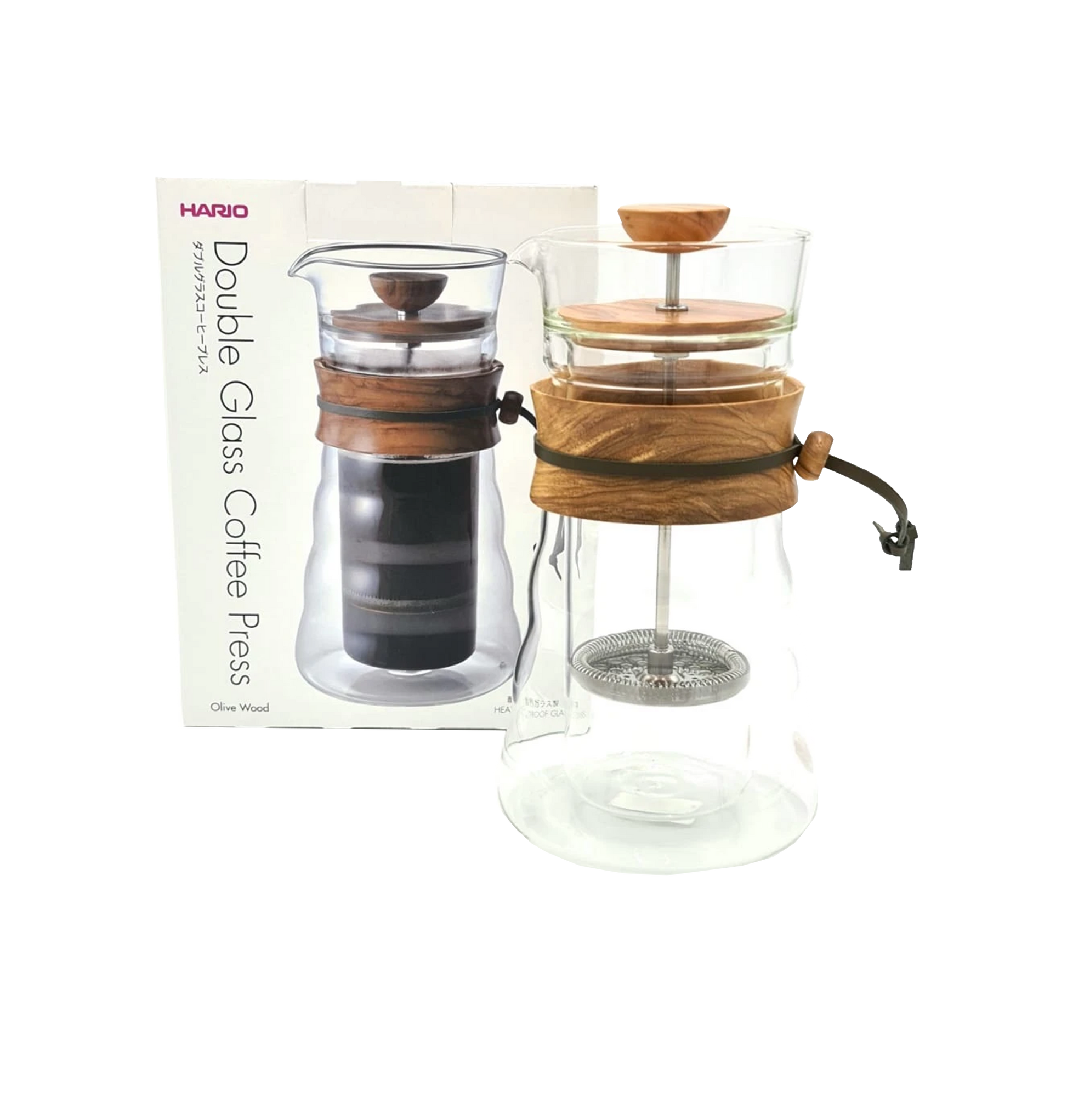 Hario Coffee Press aus Glas