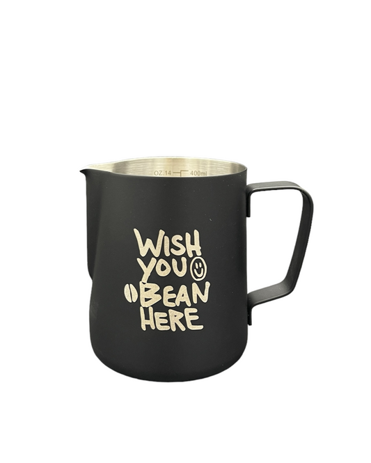 Benvenuto Happy Studio Milk Pitcher "Wish you bean here", 350 ml