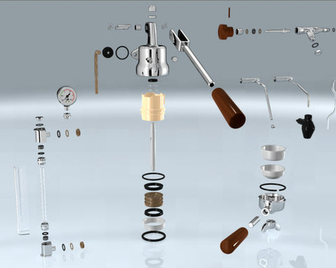 Benvenuto La Pavoni Werkstatt